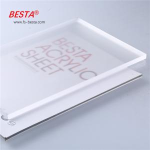 China RoHS REACH Approved Cast Acrylic Plastic Sheet Pmma Acrylic Sheet 1100x2440mm factory