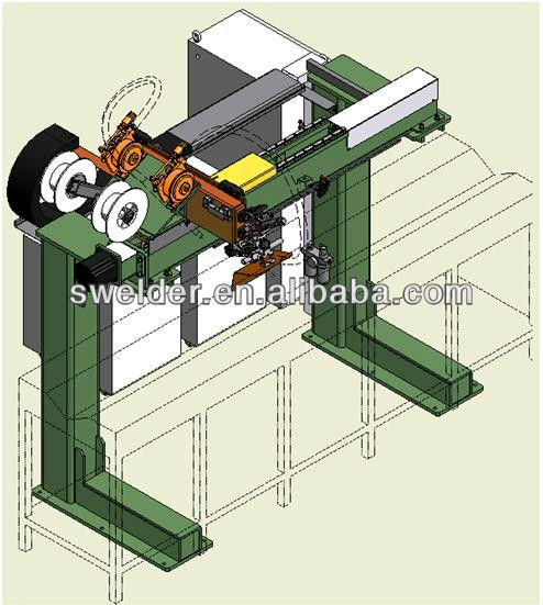 220V / 380V Industrial Water Tank Welding Machine Automatic Customized