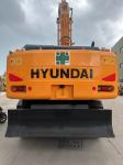 21000kg Used Hyundai Wheel Excavator 210-7 Second Hand Construction Machine