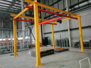 China OEM KBK Suspension Bridge Crane Ceiling Mounted Free Standing 3.2ton for Workstation factory