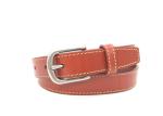 Anti - Silver Pin Buckle Casual Jeans Leather Belt For Men / Kids / Girl