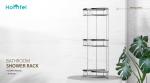Bathroom Standing Paper Dispenser Toilet Tissue Paper Roll Storage Shelf Toilet