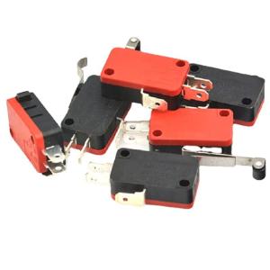 China original Micro Limit Switches 15A 250V 125V 4.8mm 3 Pins V-151-1C25 V-152-1C25 V-153-1C25 factory