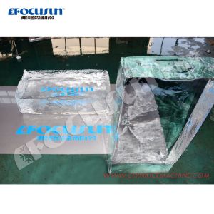Core Components Compressor Clear Block Ice Making Machine for Food Standard Ice