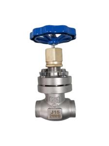 China Low Temp 3/8 Inch Cryogenic Globe Valve CF8 Body Material factory