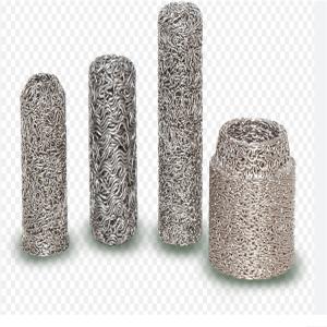 China Stainless Steel Compressed Knitted Filter Mesh With Polished Surface factory