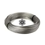 Non-coated 16Mm Tower Crane Tension Cable Steel Wire Galvanized Steel Rope for