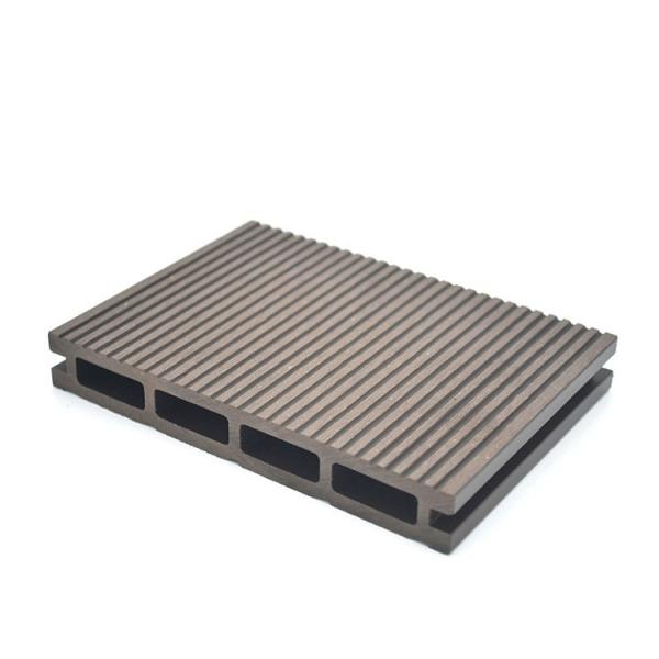 Plastic Flooring Co-extrusion Composite Decking Tile ISO EU Standard Co
