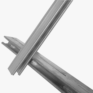 China Solid strut channel 41*2.5mm Strut C Channel Slotted Heavy Duty HDG Unistrut factory