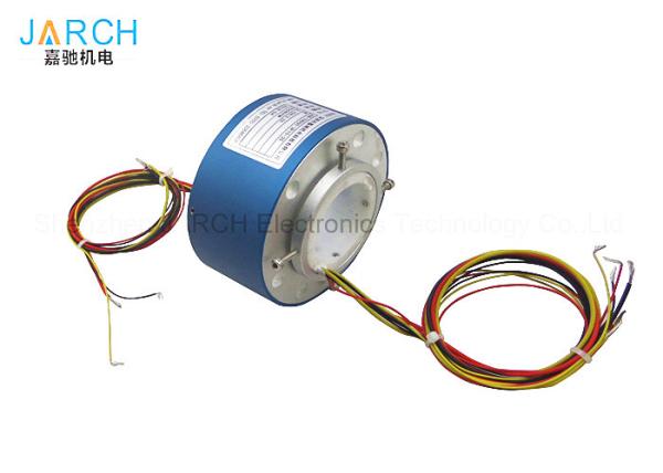 Test Equipment 3000rpm With 38.1mm Hole High Speed Slip Ring IP51 Rotary
