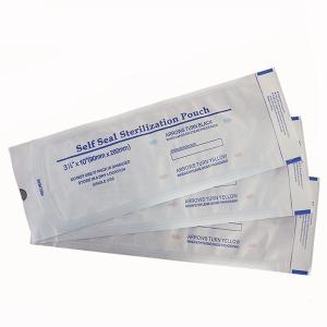 China Laboratory Sterilization Pouches For Autoclave Tear Resistance Regular Size factory