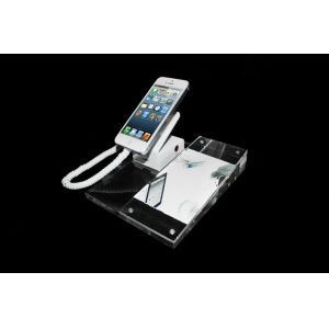 COMER cellular telephone Price label skeleton stand with secutity alarm