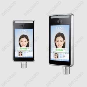 8 Touch Screen 400cd/m2 20W Biometric Attendance System 4KV