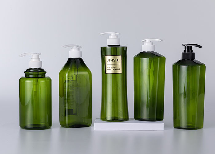 1000ml Empty Plastic Cosmetic Bottles With Silk Screen Printing
