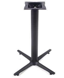China Item 2902 Metal Dining Table legs Flat Self Stabilizing Cast Iron Table X Base factory
