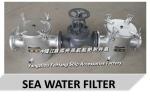 Daily fresh water pump inlet suction filter / suction crude water filter A100 CB