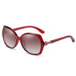BSCI Oversized Designer Polarized Fashion Sunglasses UV400 Resin Lens