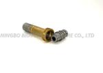 Mixed Mental Pneumatic Solenoid Valve Stem NBR Movable Core 3 / 2 Way
