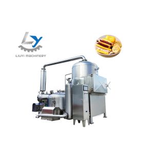 Food Grade Fruit Chips Making Machine / Automatic Snacks Frying Machine