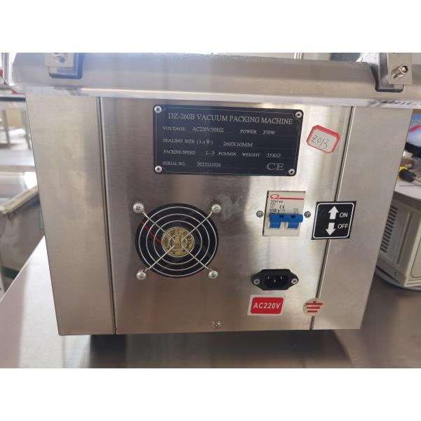 Plastic Packaging Table Top Vacuum Sealer with Time-Saving Function L480*W330*H360mm