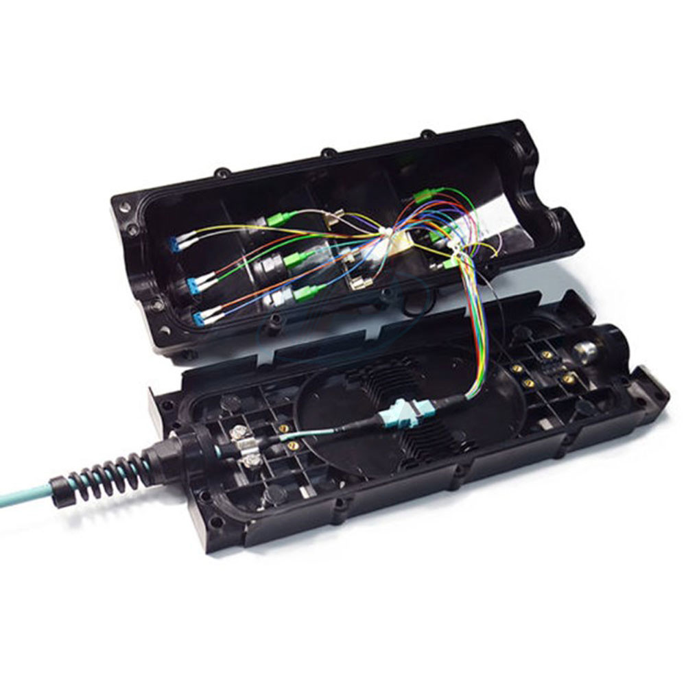 12 Core FTTX FTTH FTTA Fiber Optic Splice Closure For Military Communication