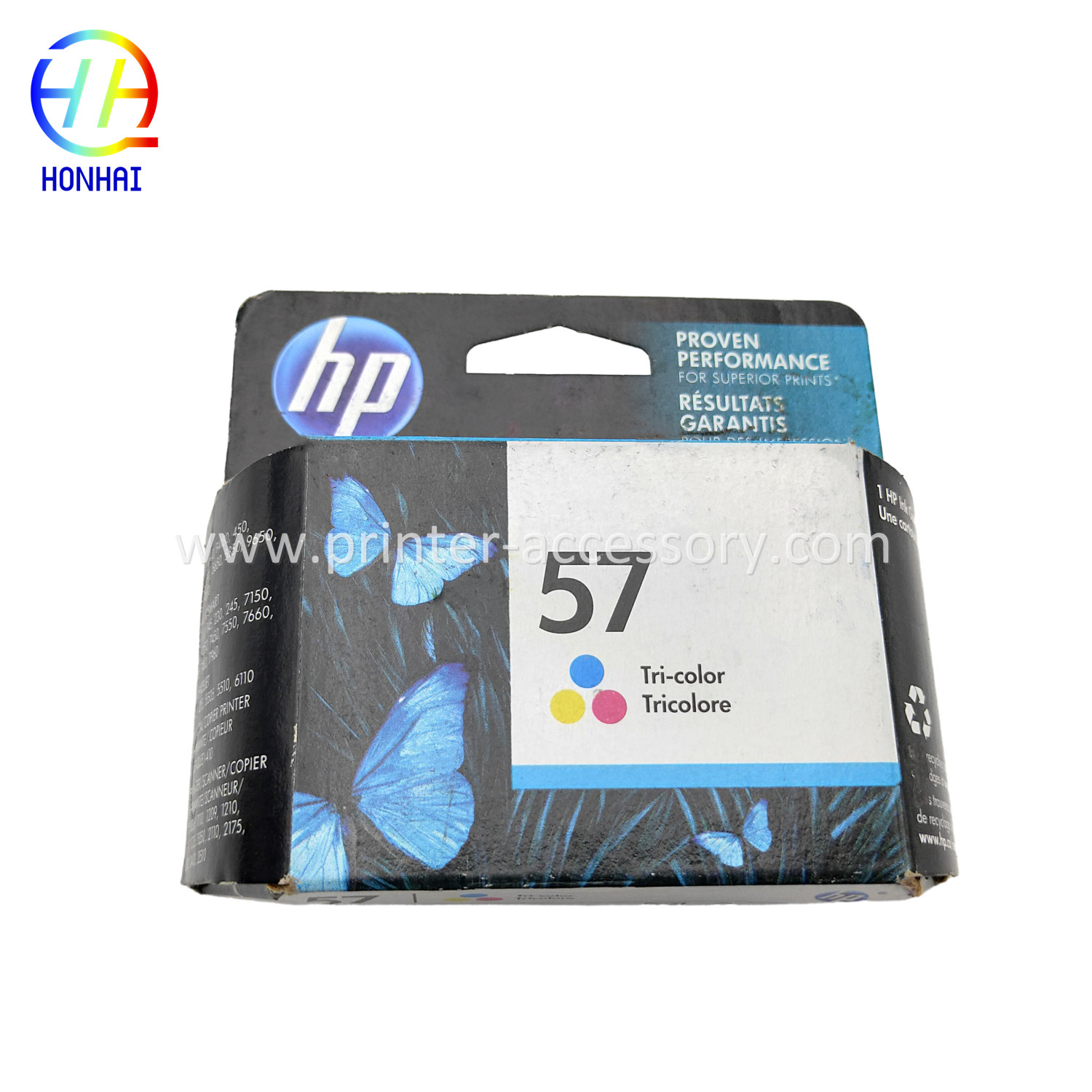 HP 57 C6657AA Original Tri-color Ink Cartridge for HP DeskJet F4100 450 9600 PhotoSmart 100 7000