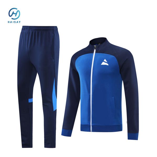 Upgrade Your Game Football Training Tracksuit with Zipper Closure in S/M/L/XL