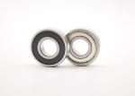 Low Noise Single Row Ball Bearing , Small Ball Bearings Precision P5 Size 25*47