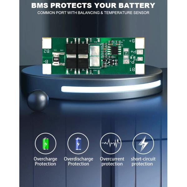 3S-24S Custom LiFePO4 BMS 12V-60V for Power Tools and EVs