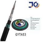 Anti Rodent Double PE 2-144 Core G652D Direct Buried Fiber Optic Cable GYTA53