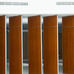 China Durable PU Leather Movable Partition Walls / Sliding Room Dividers factory