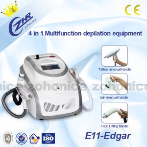 China 1064nm 532nm Elight IPL RF Mini For Skin Care With Color Touching Screen factory