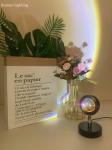 2021 New Product High Quality Aluminum Alloy Sunset Projector Lamp LED Sunset