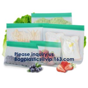 Reusable PEVA Standing Bag for Food Storage and Milk,FDA Reusable Standing