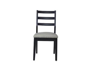 China Fashion Rubber Wood Sponge Padded Dining Room Chairs factory