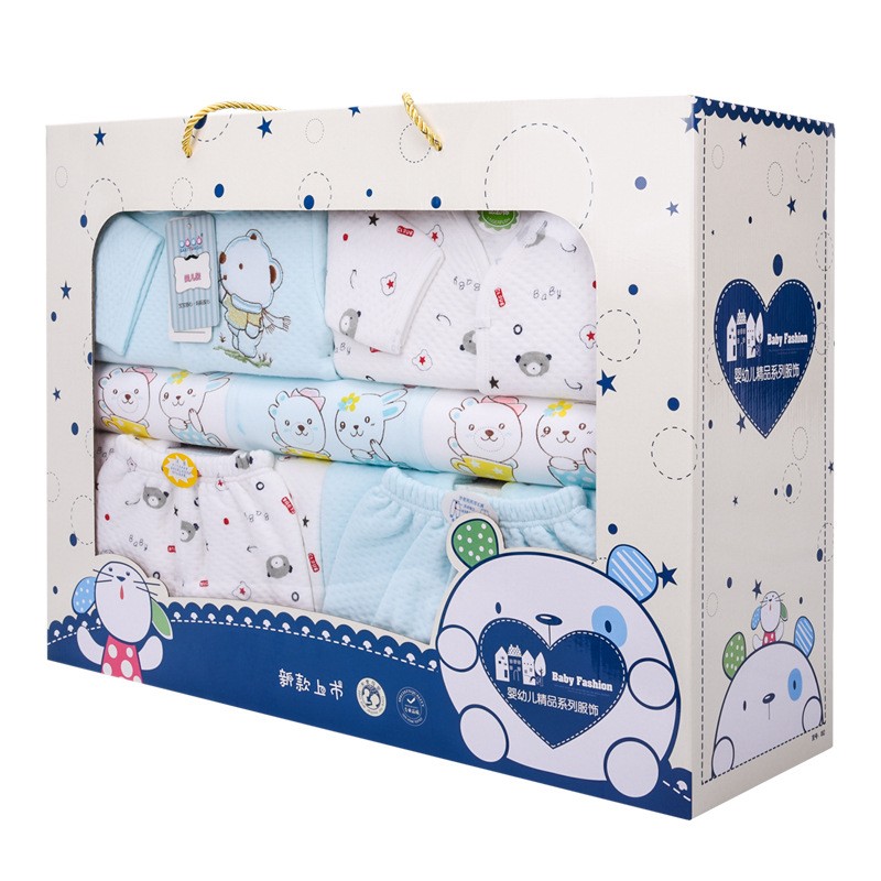 6x4x2 Customizable Mailer Boxes Baby Blanket Gift Box corrugated Cardboard Suitcase