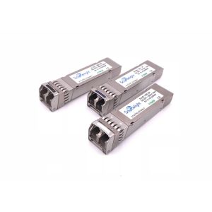 China Single 3.3V Power Supply Fibre Channel Transceiver Duplex LC 40km SFP+ Transceiver factory
