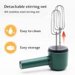 Colorful 3 Speed Electric Egg Beater With Plastic Handle Purple
