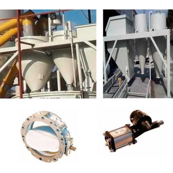 HZS90 Bucket Tipping Feed Module Concrete Batching Plant 14