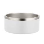 Stainless Steel Round Dog Bowl Double Layer Vacuum Pet Feeding Bowl