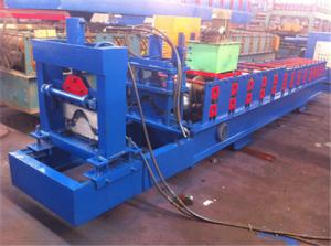 China Color Steel Glazed Ridge Cap Roll Forming Machine factory