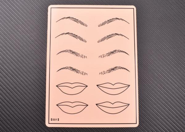 3D & 4D Soft Silicon Eyebrow Tattoo Practice Skin For Tattoo Microblading