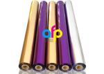 Premium Washable Holographic Foil Paper Rolls Textile / Garment Suit
