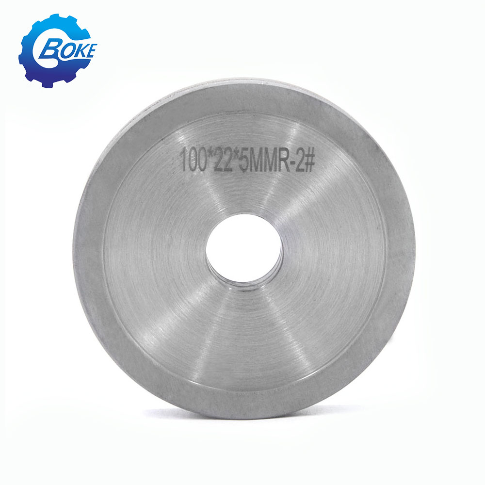 BOKE Factory 2 Groove glass grinding diamond wheel abrasive tools