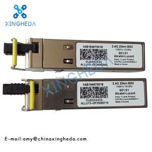 China Alcatel Lucent 1AB194670018 2.4G-BIDI-1550nm-S1: 1 Optical Module factory
