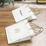 Kuaima Custom Logo Paperbag Jumbo Personalized Shopping Bags Bulk