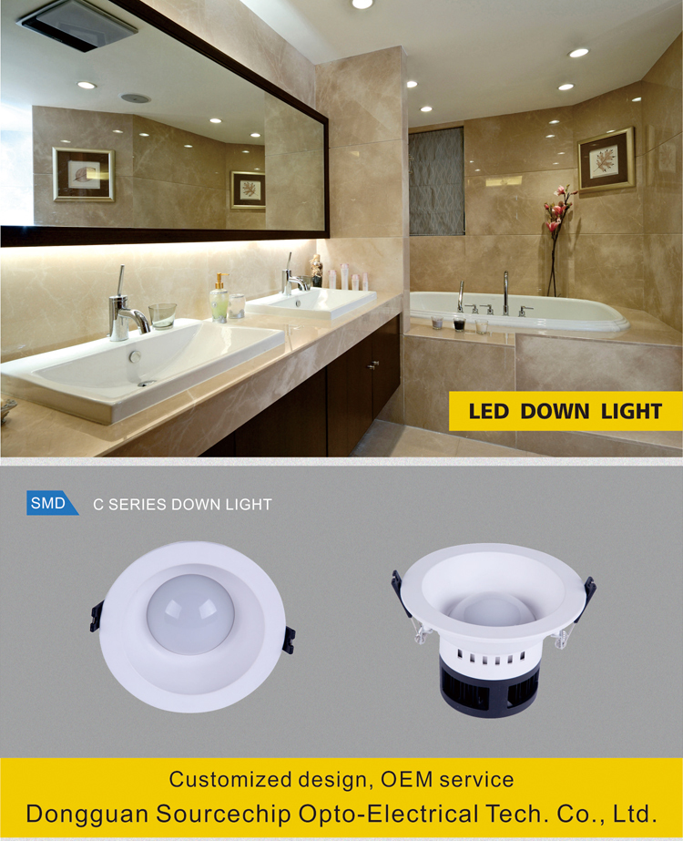 SMD 9w LED downlight wholesale