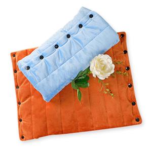 China Polyester / Cotton Heated Office Chair Pad Removable and Washable factory