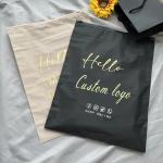 PEVA Print Custom Frosted Zipper Lock Bag for T Shirt Shoes Clothing Packaging