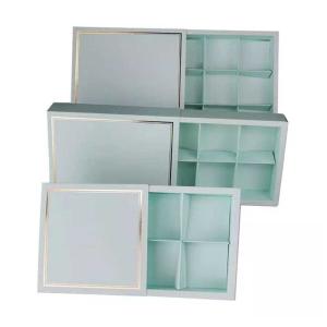 China Duplex Paper Drawer Style Chocolate Gift Box Packaging AI CDR PDF factory